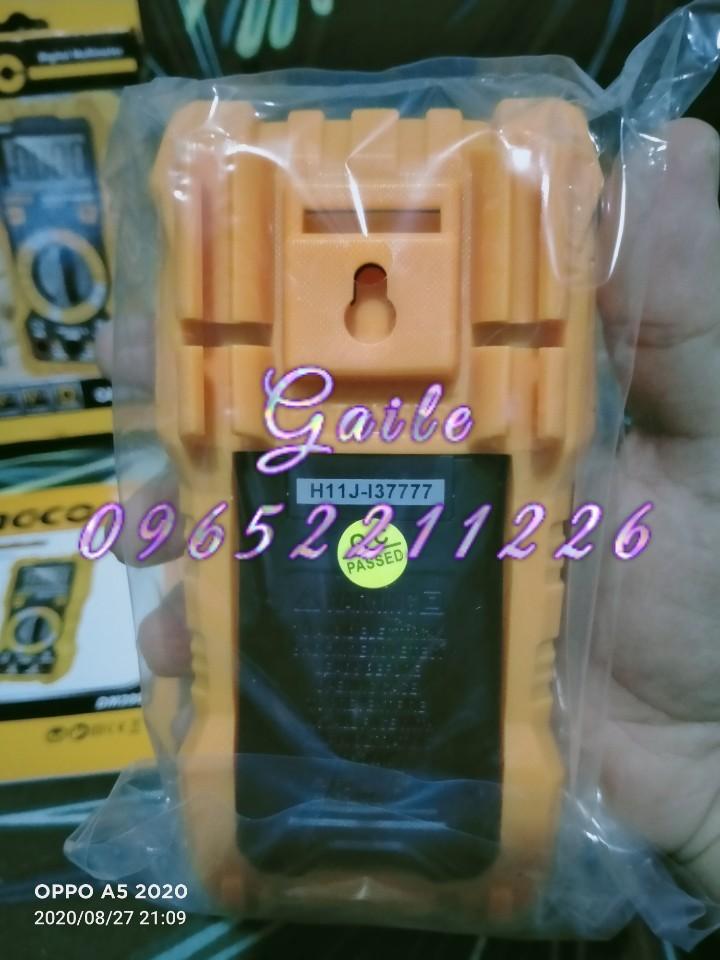 INGCO Digital Multimeter (DM200) (Category: Construction Tools & Equipment) located in Caloocan City. Submitted by abieghail (Listing ID 1033427381, Image 2). Description: INGCO Industrial Digital Multimeter - DM200 - 1999 Counts LCD Display - With Back light Model: DM200 DC Voltage: 200mV/2V/20V/200V/600V AC Voltage: 200V/600V DC Current: 200µA/2mA/20mA/200mA/10A Resistance: 200Ω/2kΩ/20kΩ/200kΩ/2MΩ - Complete with tools and accessories - FREE ba