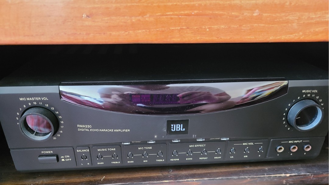 JBL RMA330 karaoke amplifier, 音響器材, Soundbar、揚聲器、藍牙喇叭、耳擴 Carousell