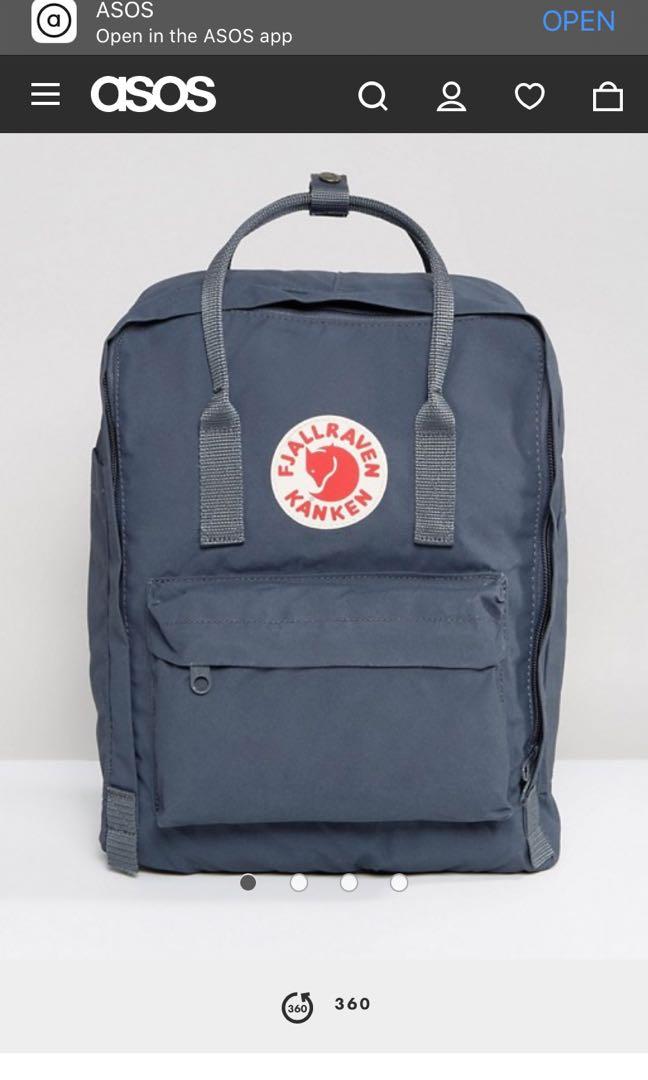 Asos fjallraven cheap