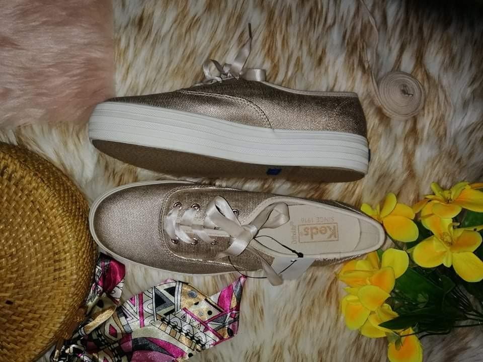 keds triple matte brushed metallic