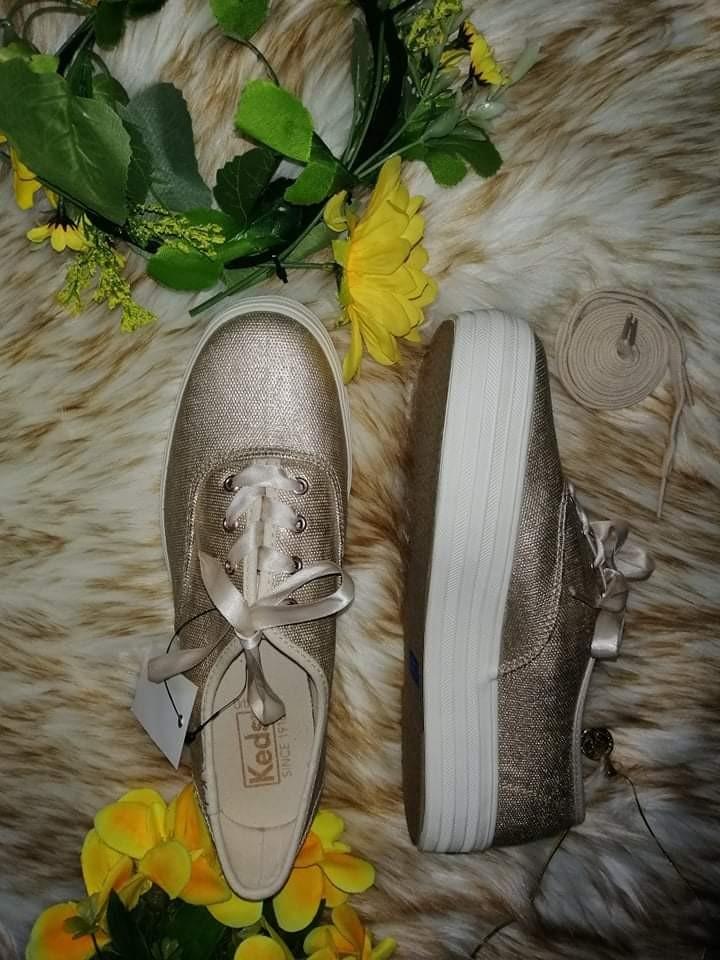 keds triple matte brushed metallic