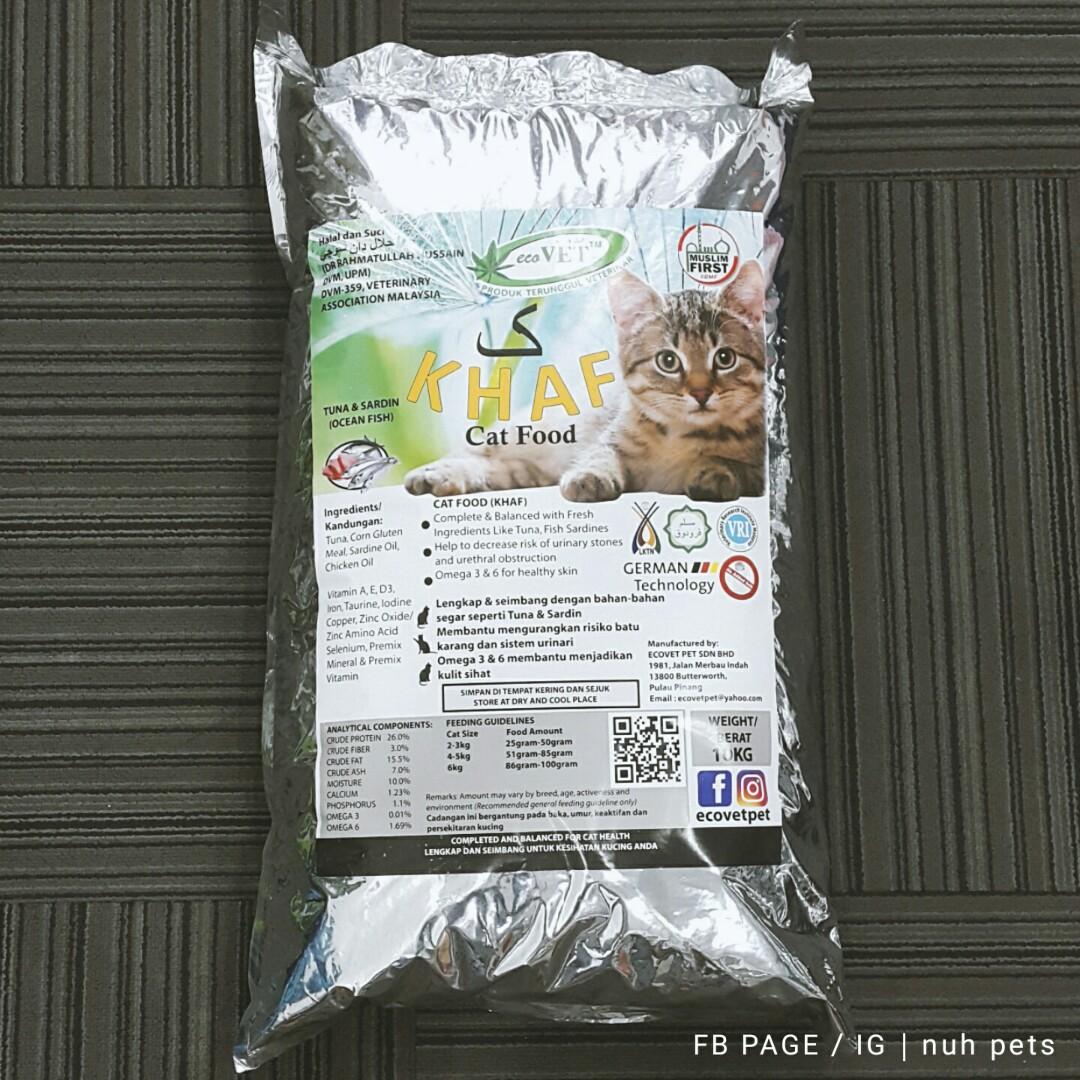 Khaf Cat Food 10kg Pet Supplies Pet Food On Carousell