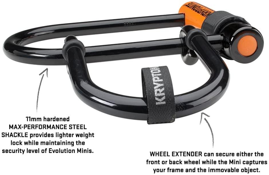 Kryptonite Evolution Kryptonite Messenger Mini With U-Lock