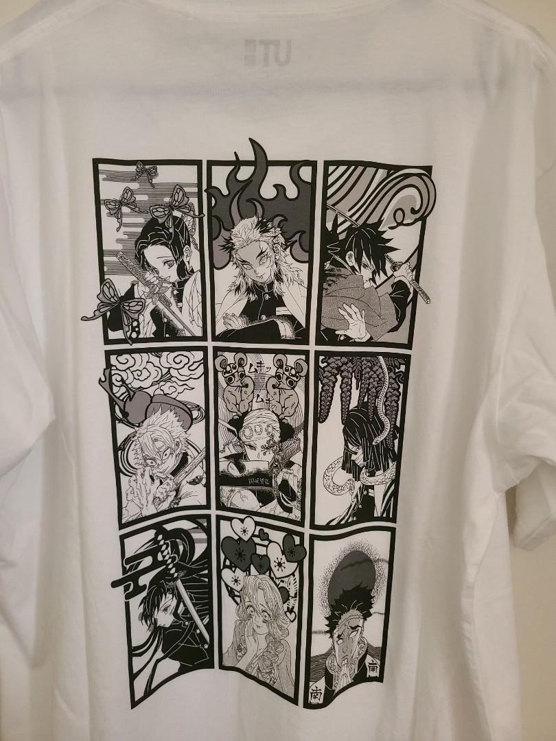L Size Uniqlo Ut Demon Slayer Kimetsu No Yaiba All Hashira Men S Fashion Clothes Tops On Carousell