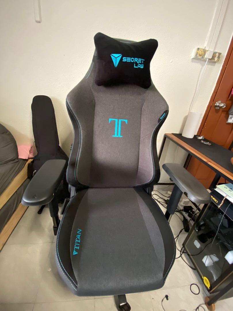 Игровое кресло secretlab titan softweave из ткани