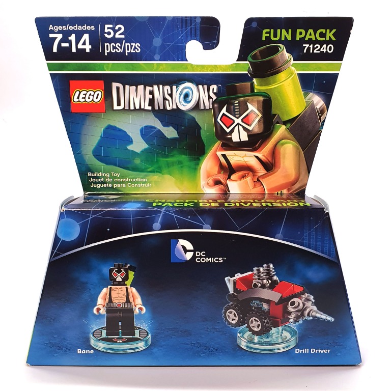 Lego Dimensions 71240 Bane Fun Pack Toys Games Bricks Figurines On Carousell Lego dimensions, simpsons krusty fun pack: carousell