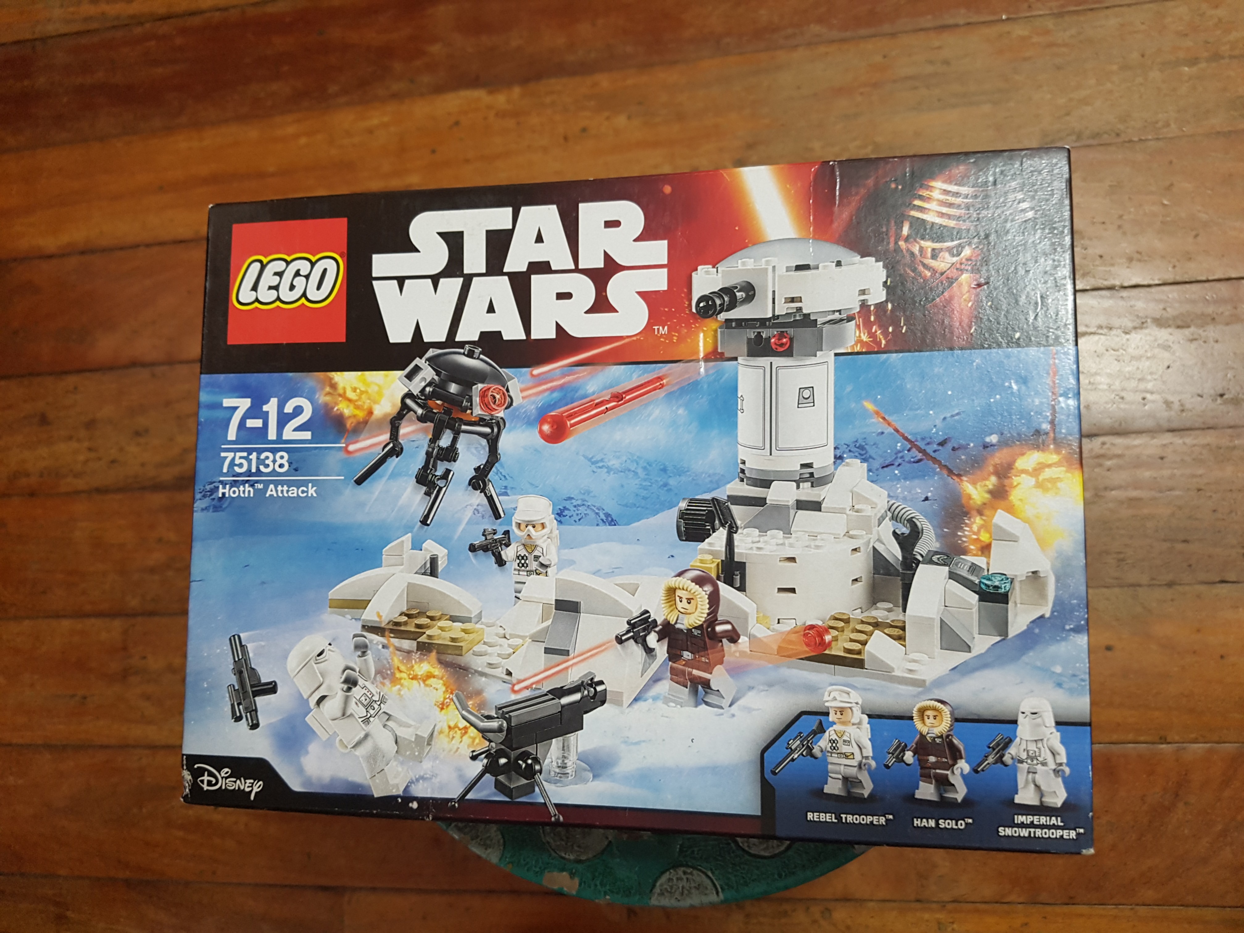 lego star wars hoth attack 75138