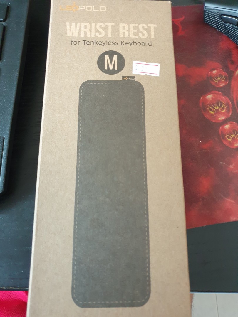 Leopold TKL keyboard wrist rest/ wrist pad, Computers & Tech, Parts