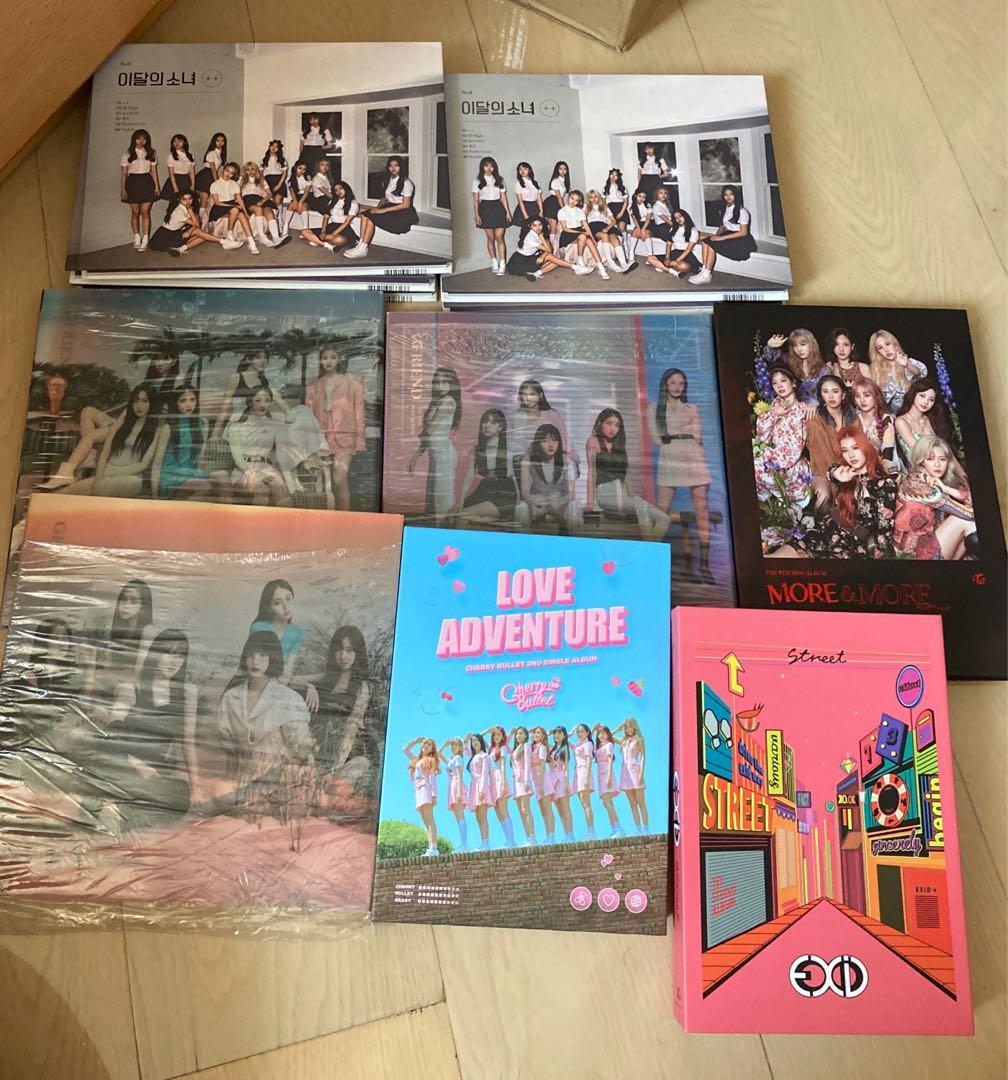 Loona 本月少女gfriend Twice Cherry Bullet Exid 淨專專輯album Single 韓流 Carousell Loona 本月少女gfriend Twice Cherry Bullet Exid 淨專專輯album Single 韓流 Carousell