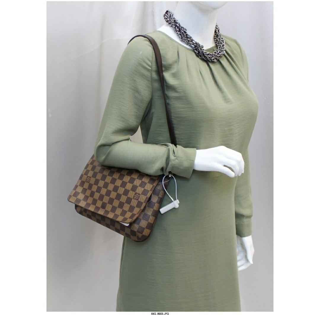 Louis Vuitton Musette Tango Daimer Ebene Short Strap Shoulder Bag