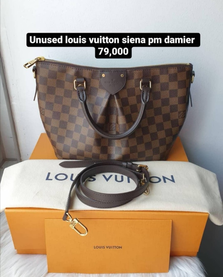 Louis Vuitton Siena PM in Damier Ebene Pre-Loved, Luxury, Bags