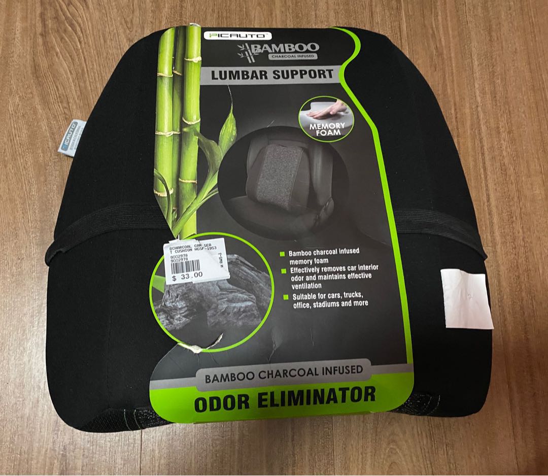 Lumbar support Charcoal Infused