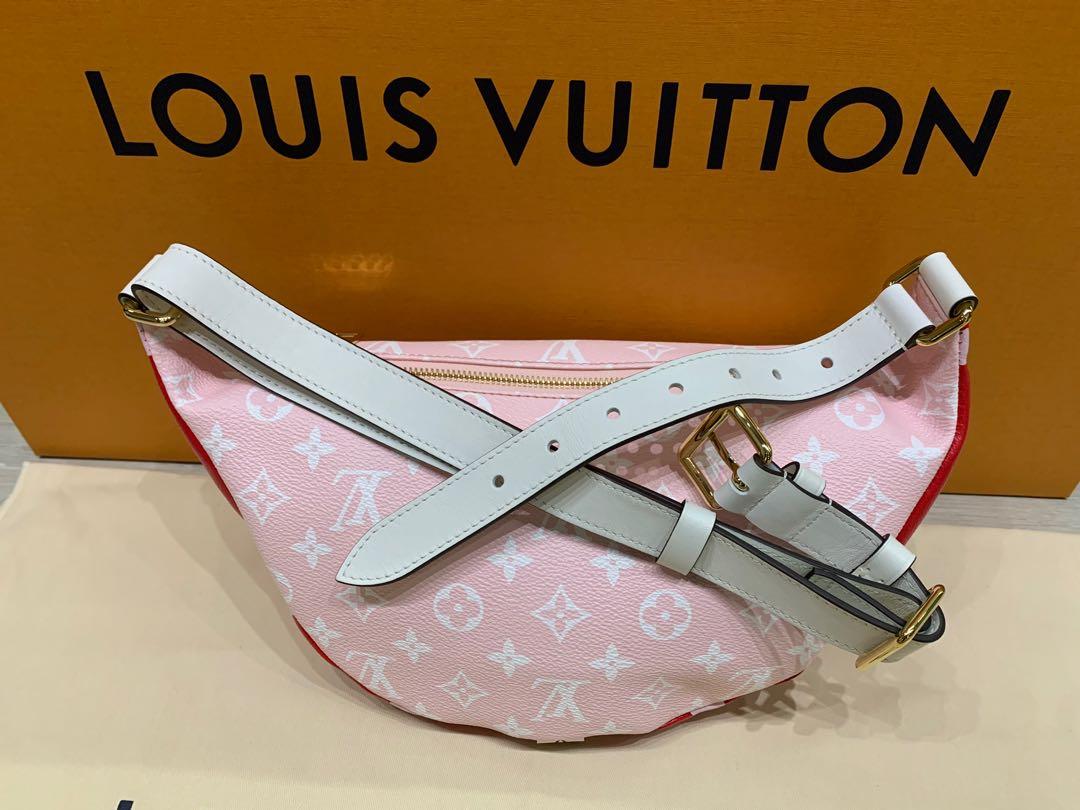 Louis Vuitton Red Multicolor Giant Monogram Limited Edition Bum Bag