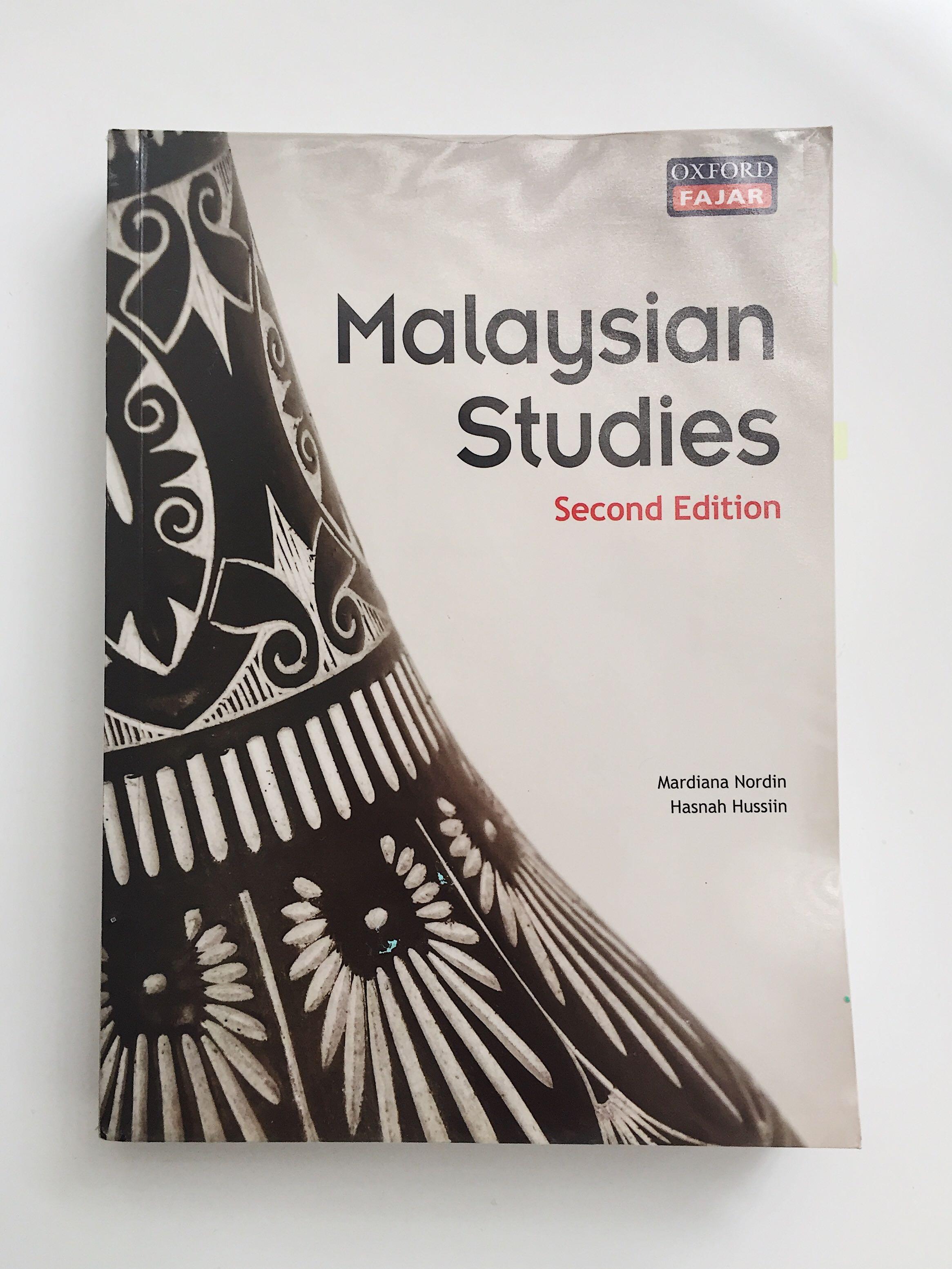 Malaysian Studies Second Ed Textbooks On Carousell