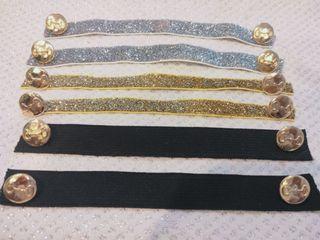 Mask Extender Glamorous Rose gold Buttons ✨