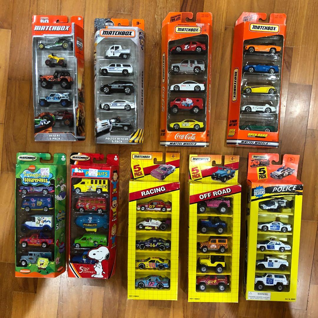 Matchbox 5 Pack Assortment, Toys & Games, Others on Carousell