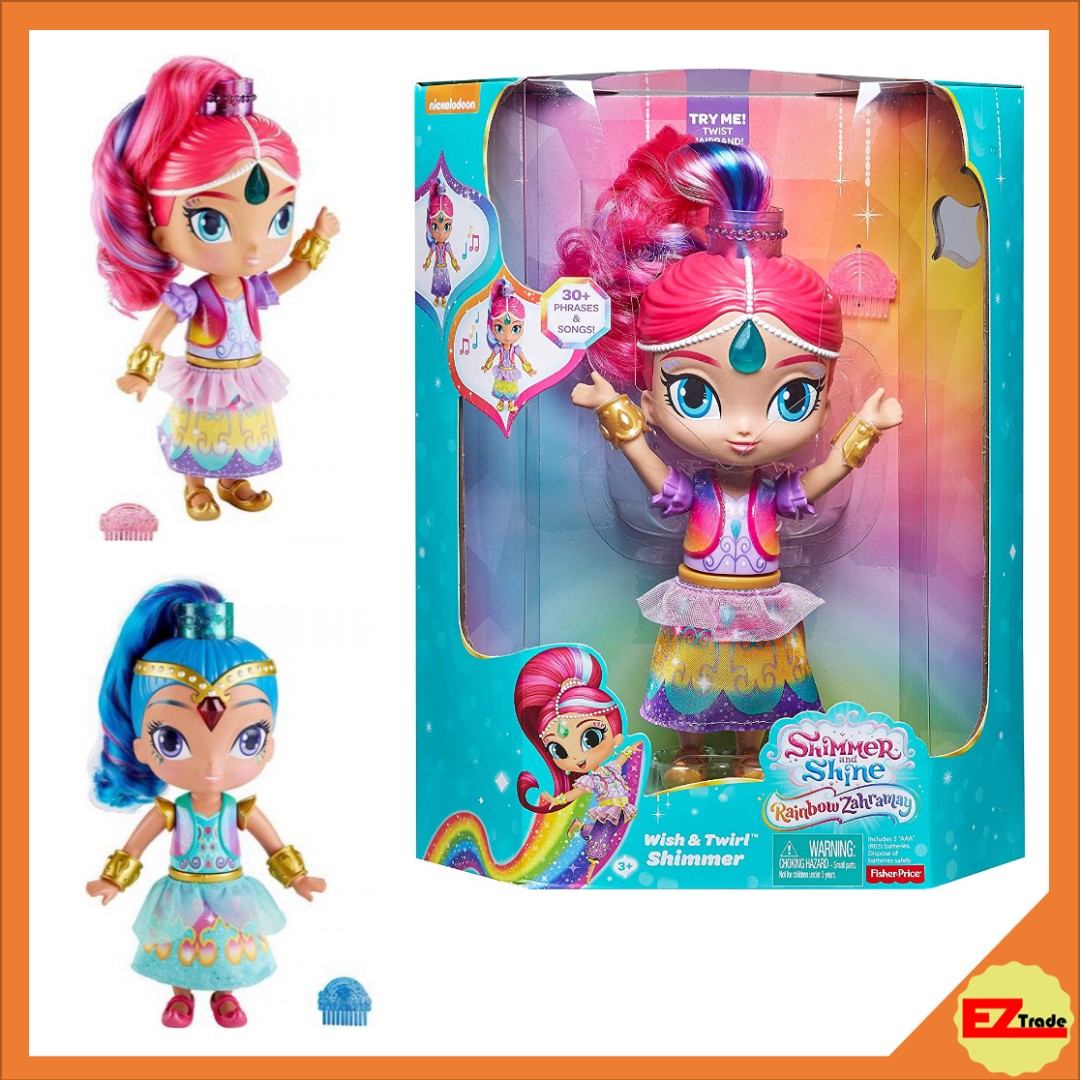 shimmer and shine rainbow zahramay dolls