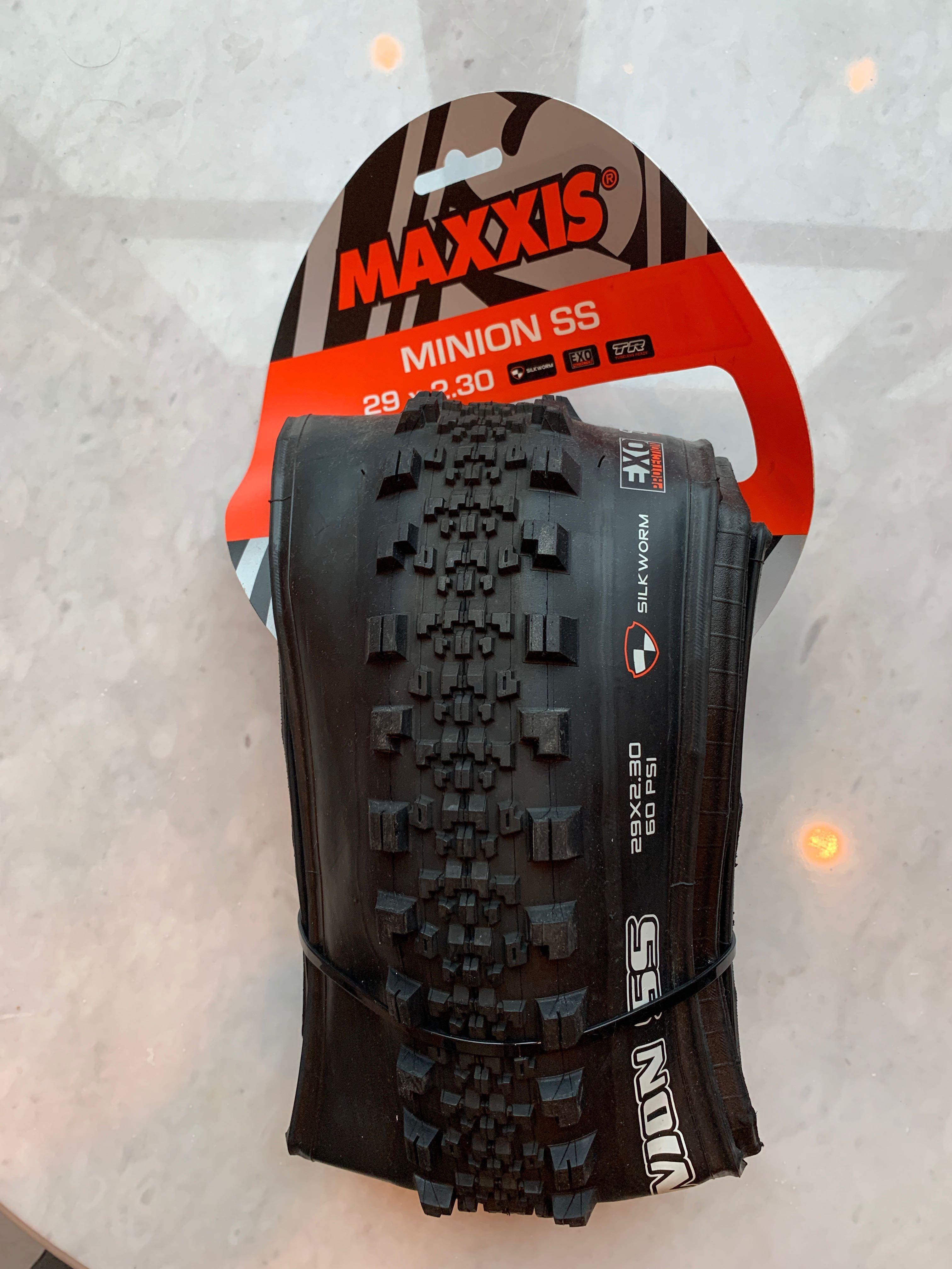 Maxxis Minion SS 29 x 2.3 Sports Equipment Bicycles Parts Parts Accessories on Carousell