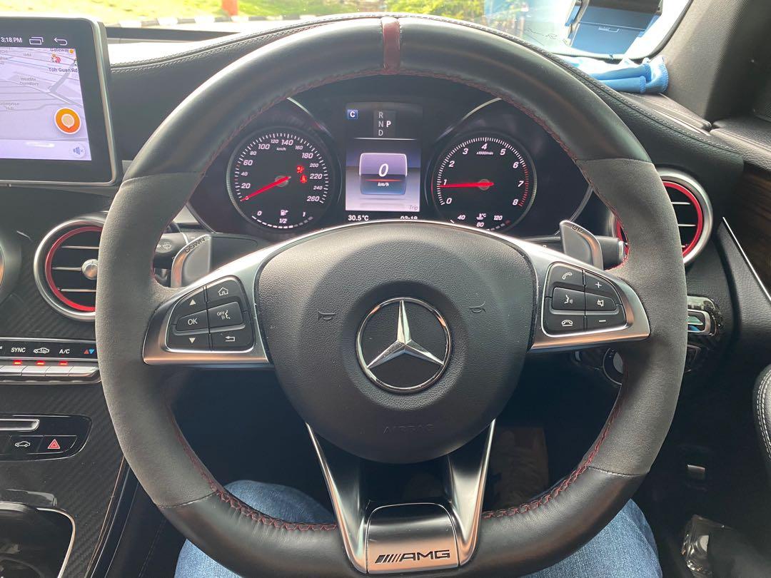 Mercedes alcantara steering wheel sale