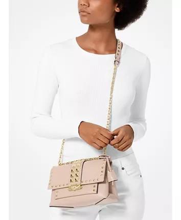 Cece medium studded leather convertible shoulder bag store