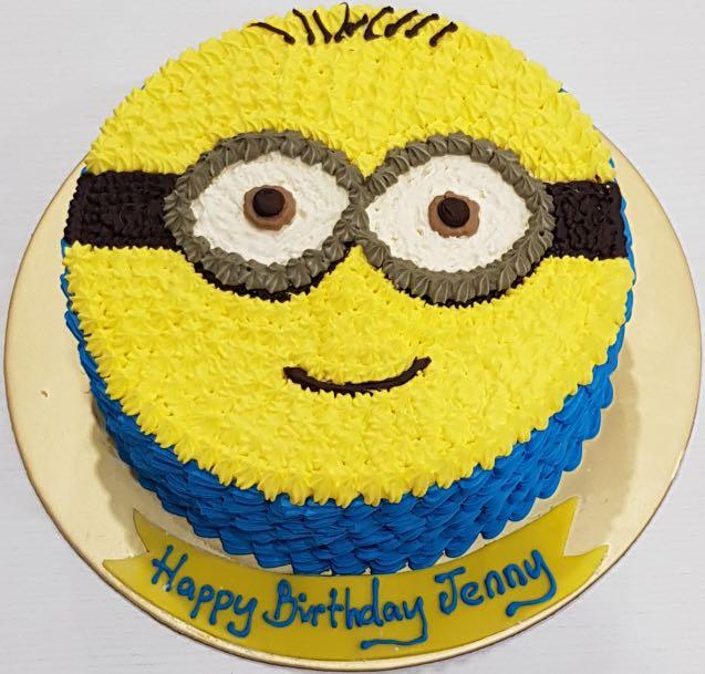 Minion Birthday Cake Food Drinks Gift Baskets Hampers On Carousell