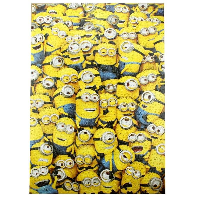 Minions Puzzle (1000 pieces), Hobbies & Toys, Toys & Games on Carousell