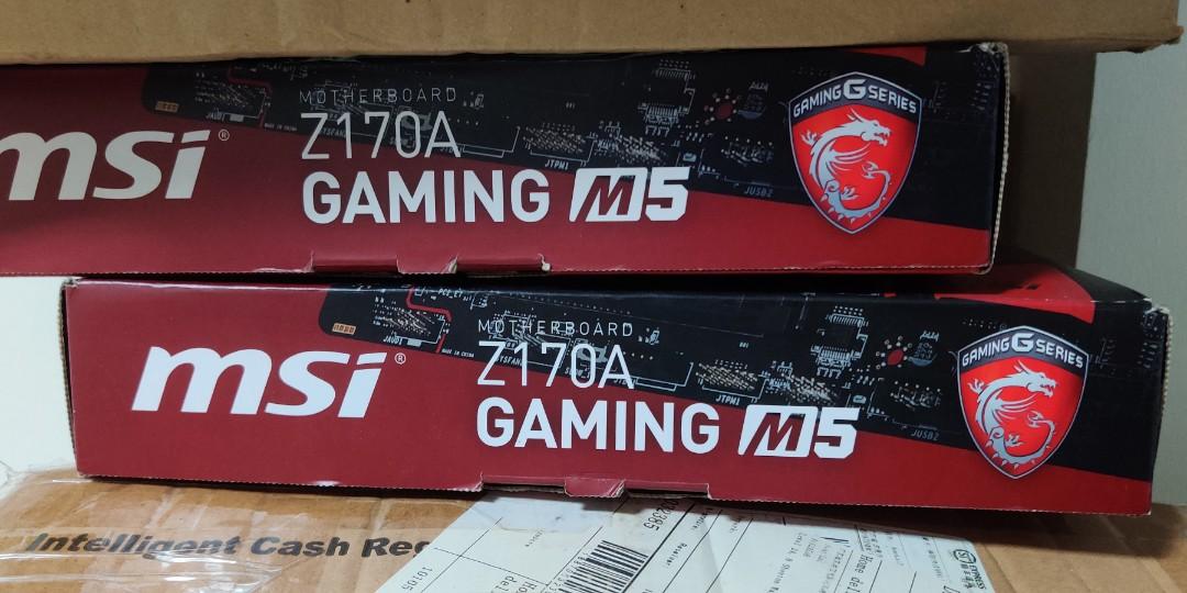 Msi Z170a M5 Gaming Used Electronics Computer Parts Accessories On Carousell