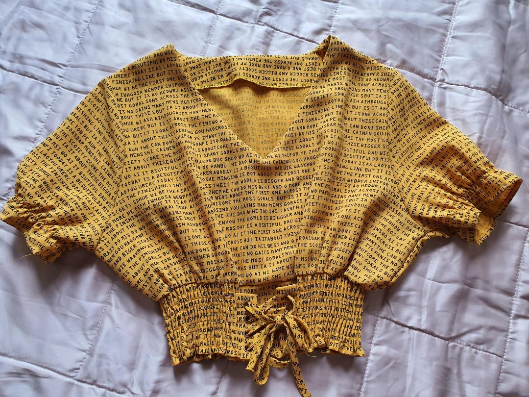 mustard yellow top australia