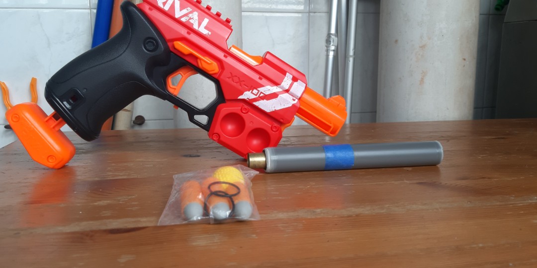 Nerf Knockout Mod Removable Stefan Breech Toys Games Others On Carousell