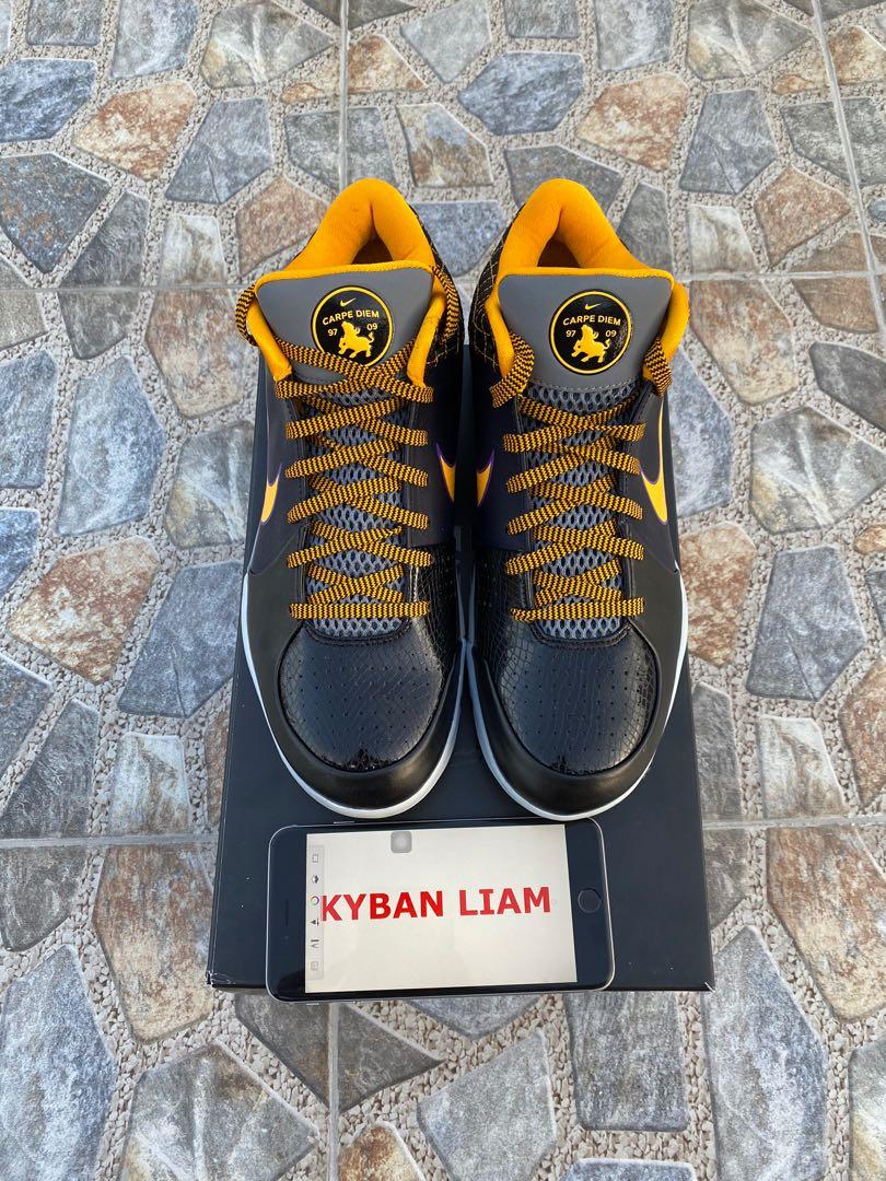 nike kobe 4 protro carpe diem mens
