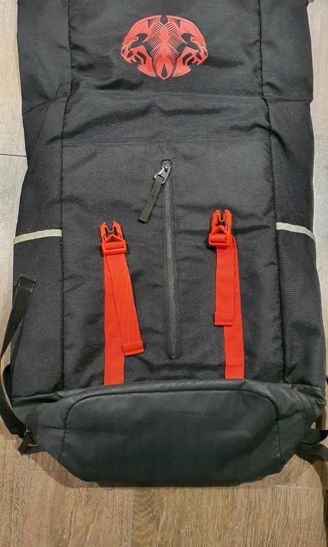Nike LeBron James Air Ambassador Backpack Baby Blue Orange