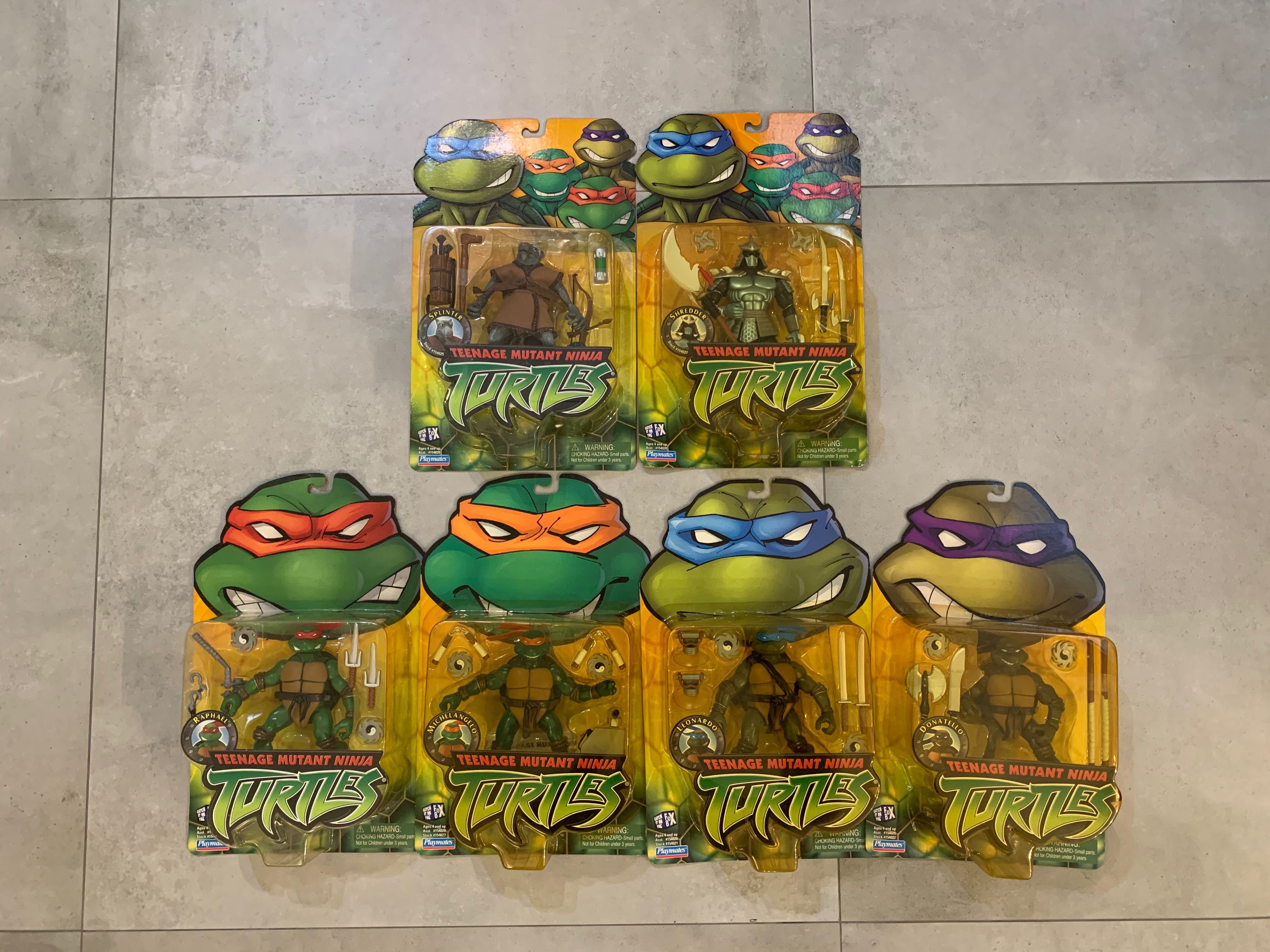 2002 tmnt discount action figures