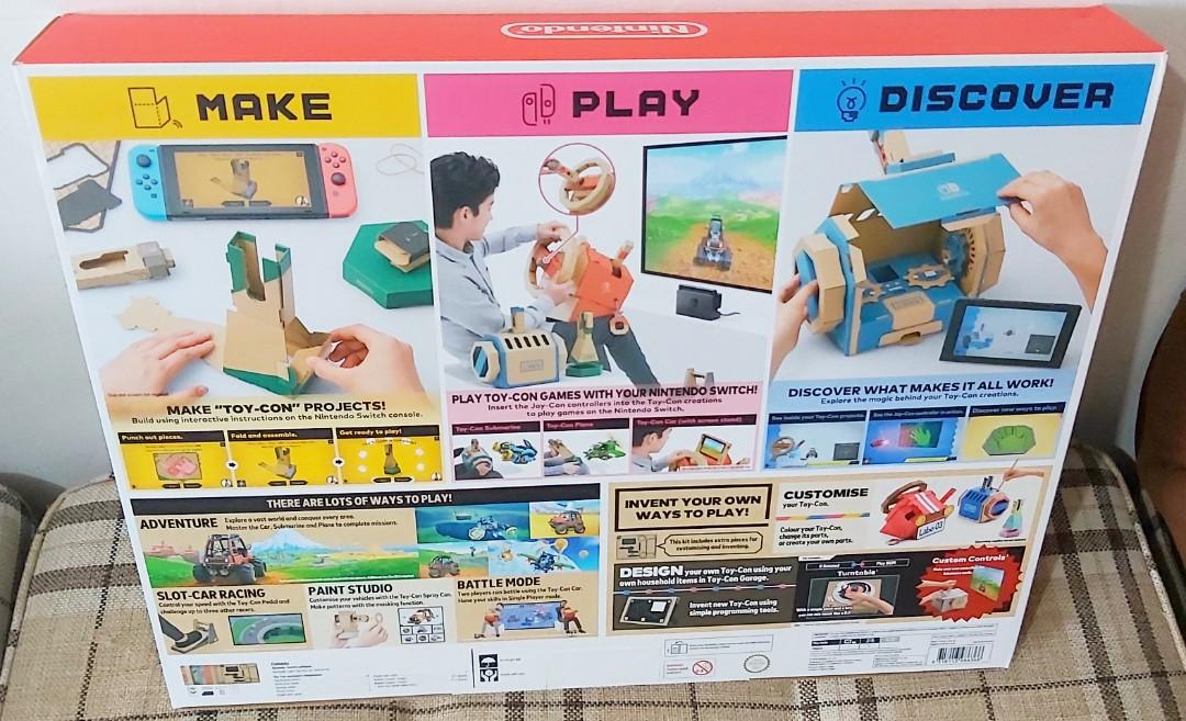 Nintendo Labo Toy-Con 03: Drive Kit, 電子遊戲, 電子遊戲, Nintendo