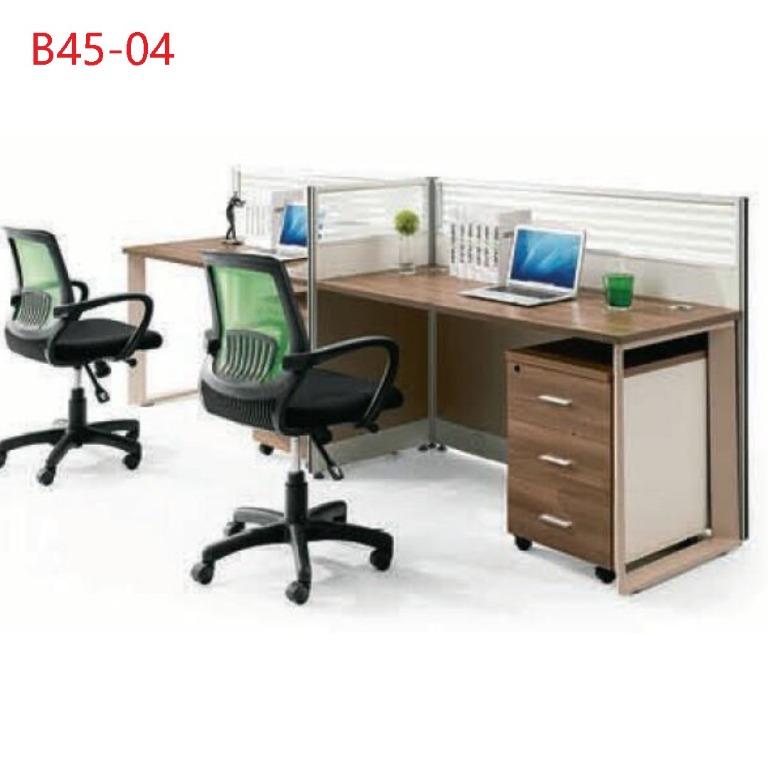 Office/Computer Table with Partition/ Workstation 08 System Furniture ...