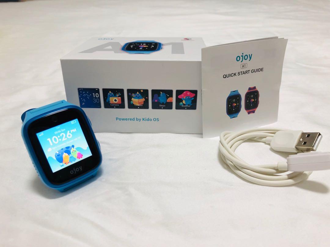 OJOY A1 Kids Smart Watch Phone Mobile Phones Gadgets Wearables Smart Watches on Carousell