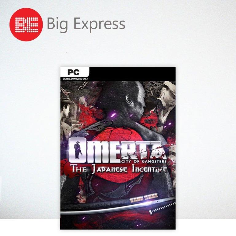 omerta city of gangsters the japanese incentive digital download pc offline big express video gaming video games on carousell carousell
