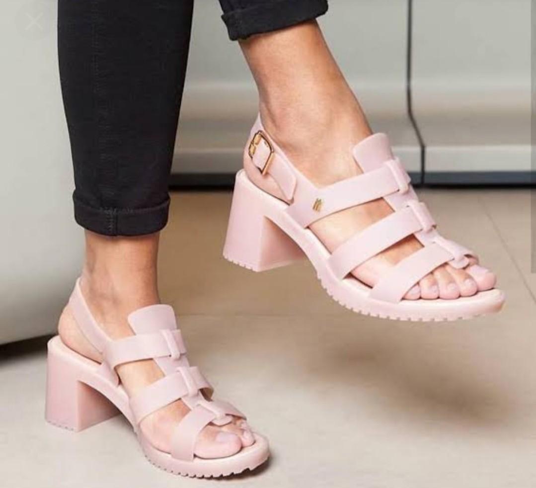 Original Melissa Flox High Women s Fashion Footwear Flats Sandals on Carousell