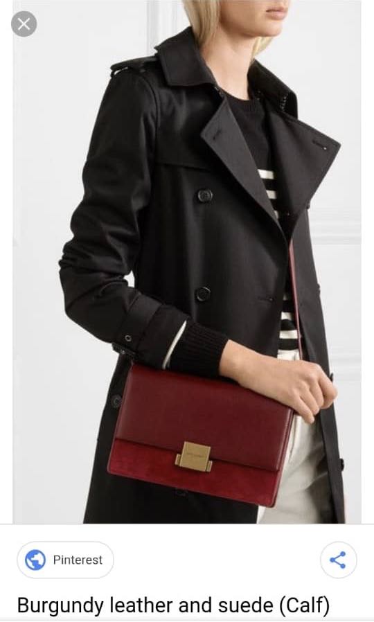 Original YVES SAINT LAURENT YSL BELLECHASSE BAG DARK