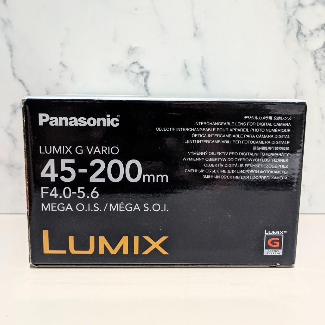 Panasonic H Fs0450 G Vario 45 0mm F 4 5 6 Mega O I S Lens For Micro Four Thirds Photography Lenses On Carousell