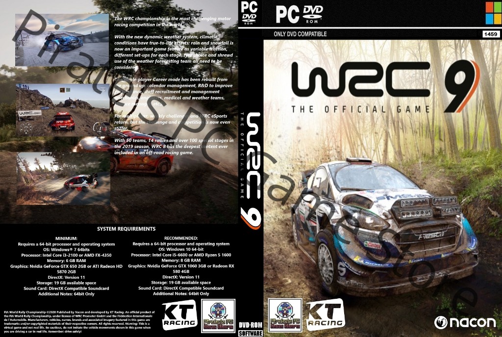 (PC) WRC 9 FIA World Rally Championship Deluxe Edition, Video Gaming ...