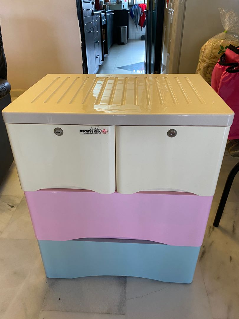 Plastic Drawers for baby and kids’ clothing, Babies & Kids, Baby