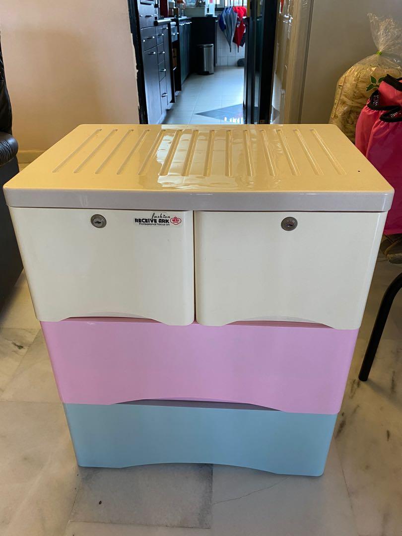 Plastic Drawers for baby and kids’ clothing, Babies & Kids, Baby
