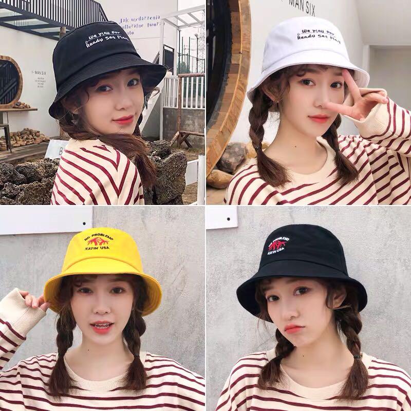 bucket hat korean fashion