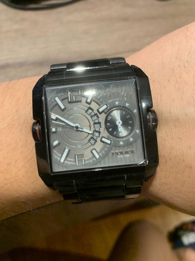 Police Dual Time Men s Fashion Watches Accessories Watches on