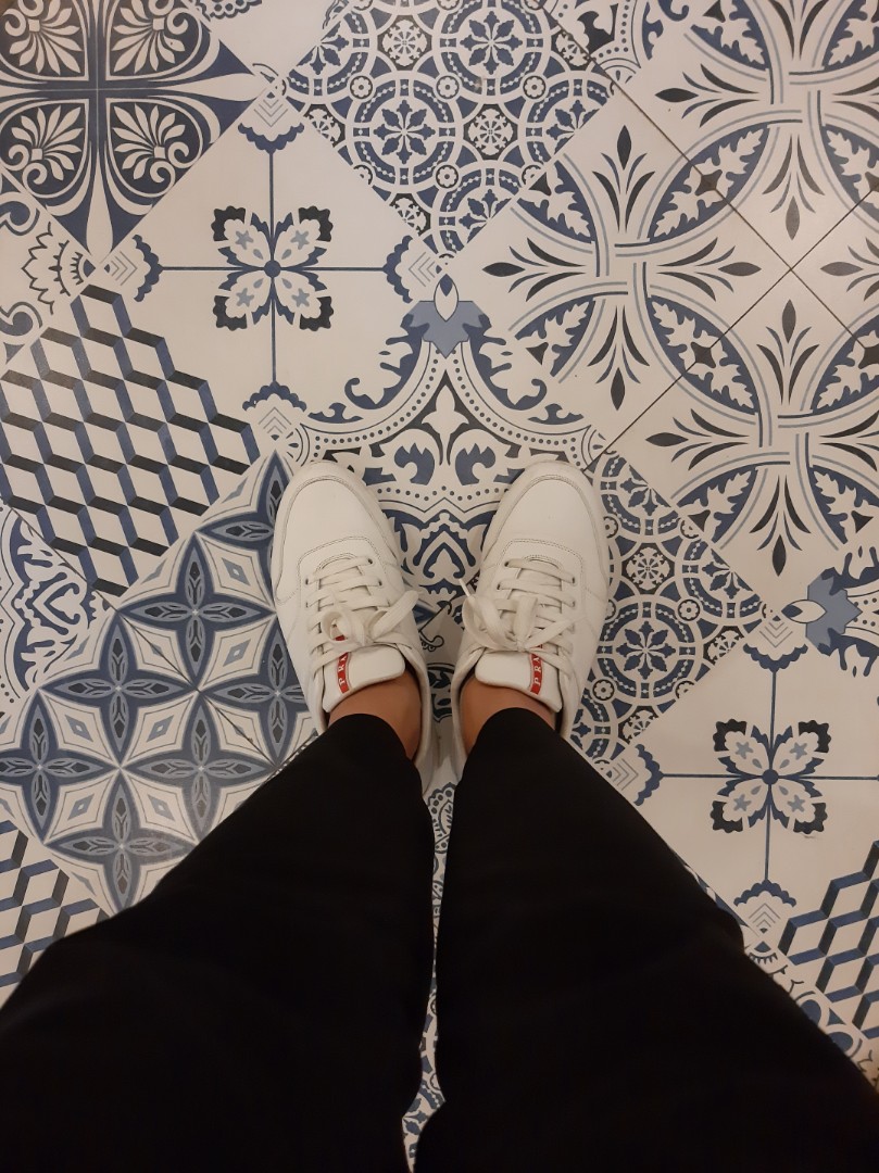 white sneakers on sale