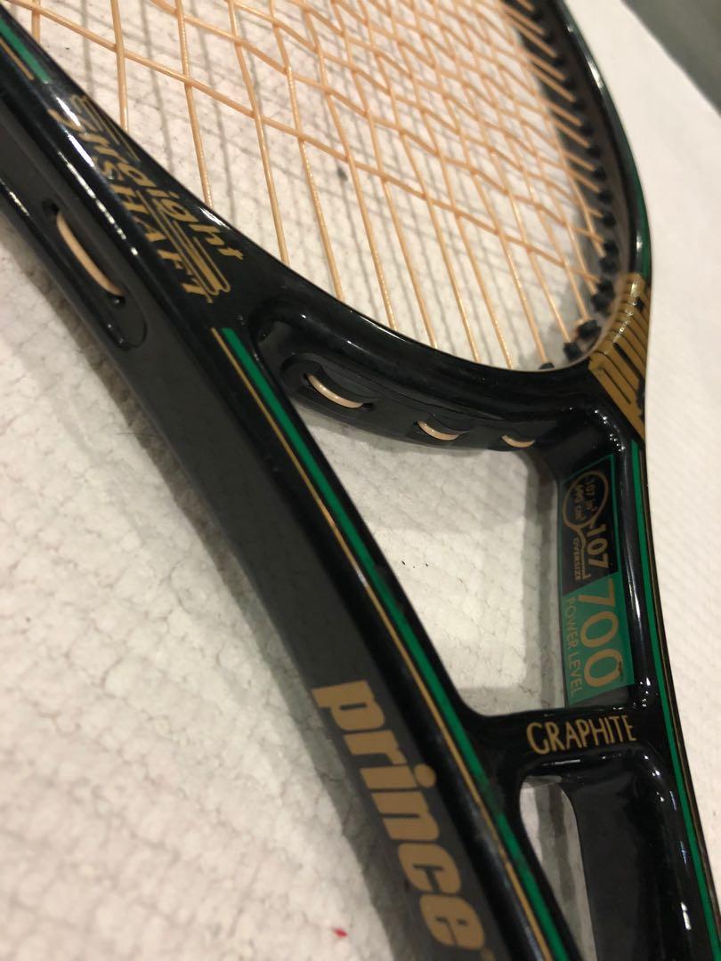 Prince Original Graphite OS POG Tennis Racket Straight Shaft Racquet