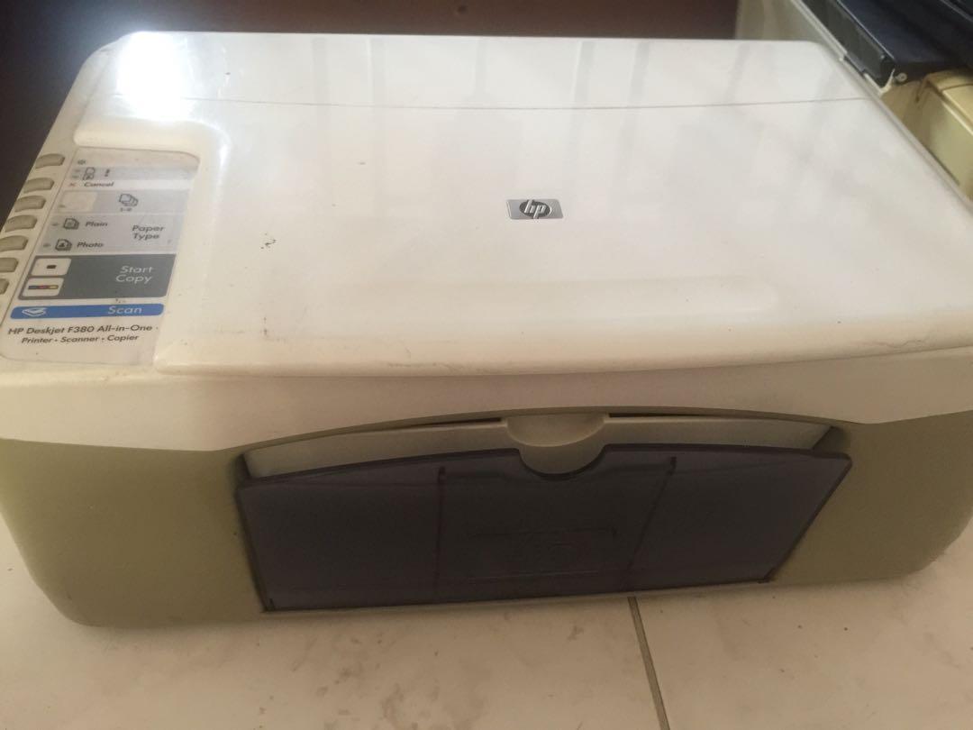 Printer HP Deskjet F380 All-in-One 