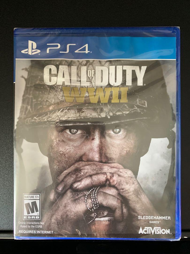 PS4 Call of Duty WWII （新品未開封美版）, 電子遊戲, 電子遊戲
