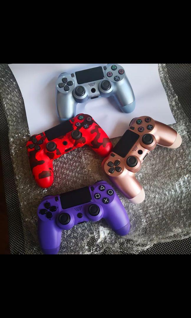 Ps4 controller (Category: Controllers) located in Singapore. Submitted by gamessss (Listing ID 1033483405, Image 2). Description: Dual Shock 4 controller V2 ( instock ) •Bluetooth connect able to connect to ps4, ipad, phones .
