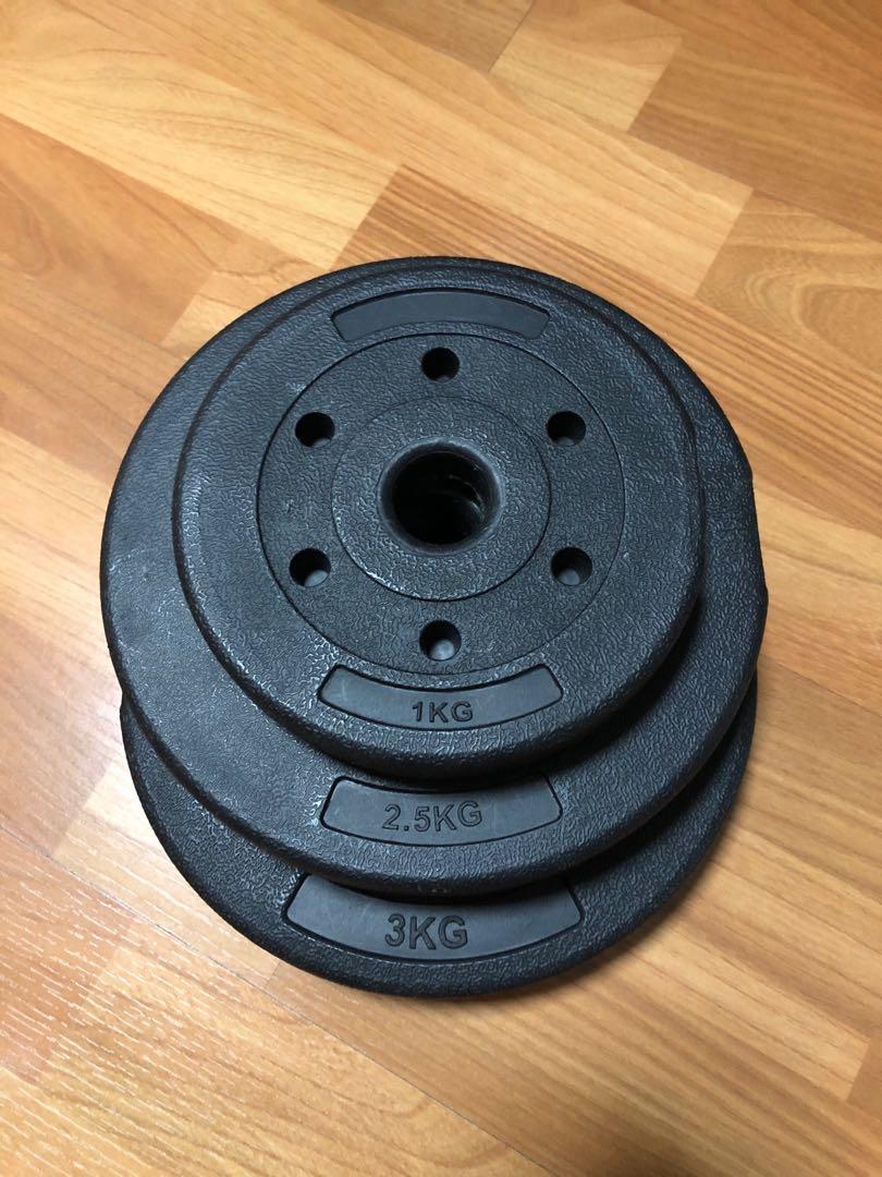 Pvc discount weight plates